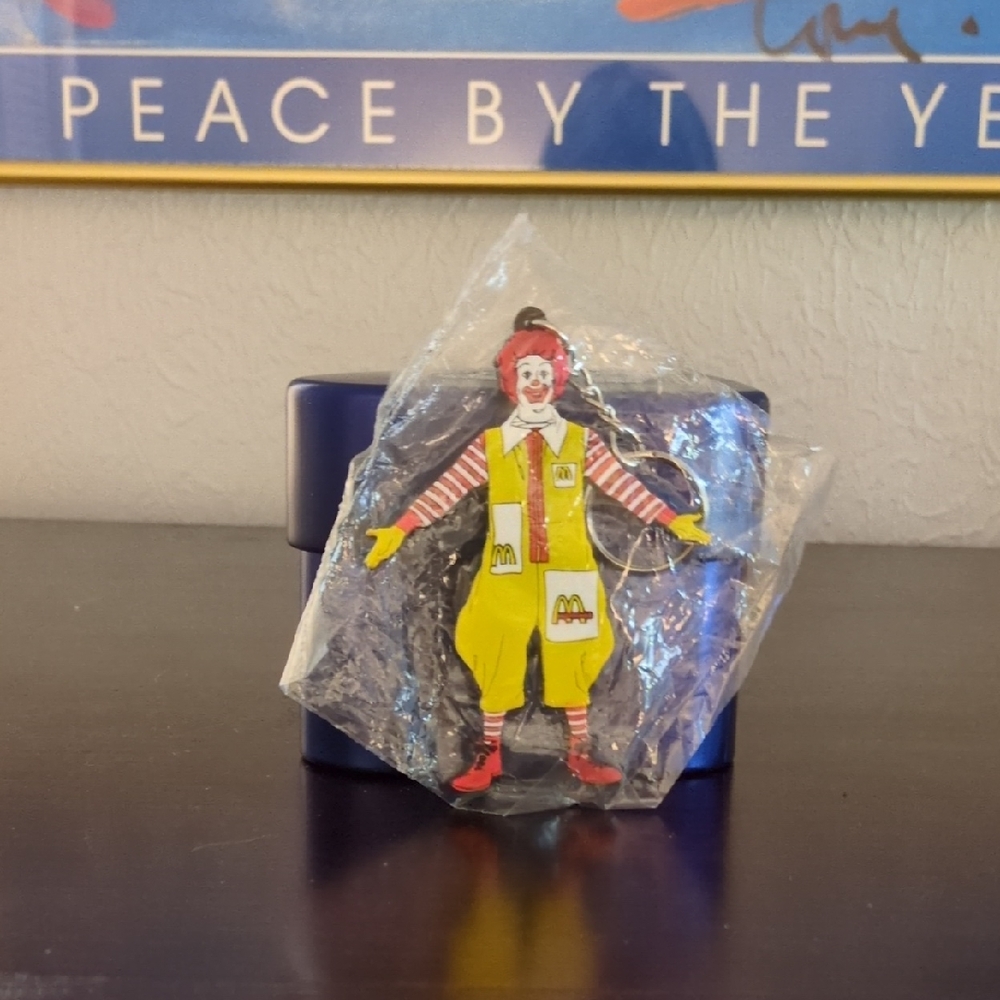 Vintage Ronald McDonald Keychain